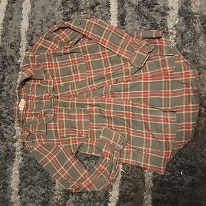 Passport Size L Plaid Shirt
